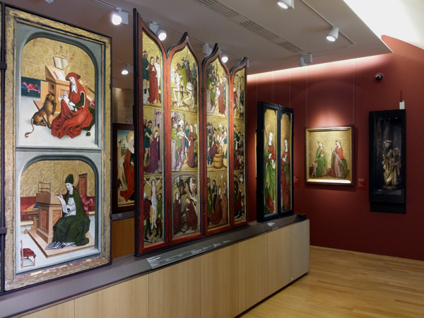 Sál s malbami - Muzeum výtvarných umění Dijon