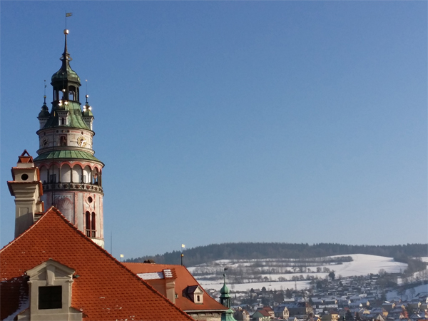 Věž zámku Český Krumlov