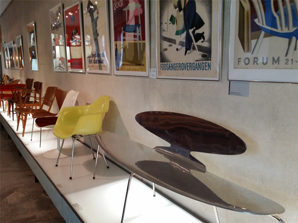 Židle Muzeum Designu Kodaň