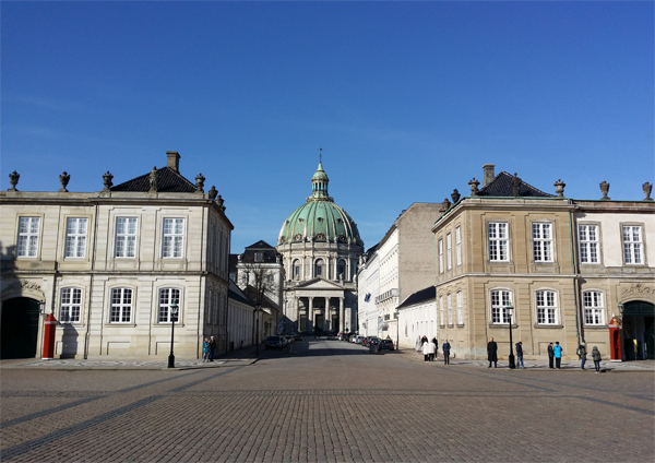Amalienborg Dánsko