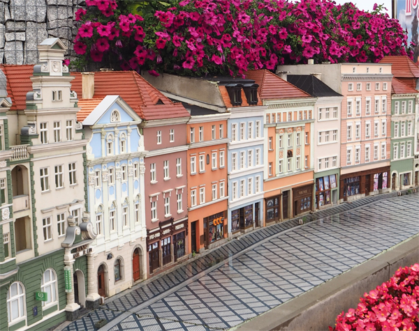 Kamieniczki Rynek - Minieuroland Polsko